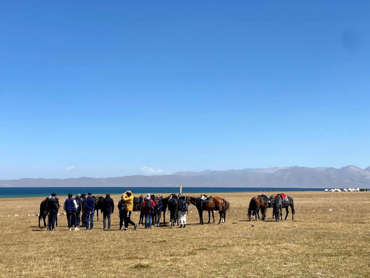 Yurt Camp Ali-Nur At Lake Song-Kol Юрточный Лагерь Али-Нур Озеро Сон-Куль Сон-Куль Кыргызстан Нарын Kyrgyzstan Naryn 외부 사진